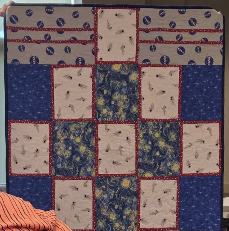NASA space quilt